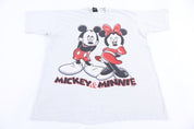 Vintage Mickey & Minnie Graphic T-shirt - Shirts & Tops - Thrifted Threads