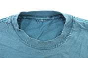 Vintage Mickey Mouse Embroidered Teal T-Shirt - ThriftedThreads.com