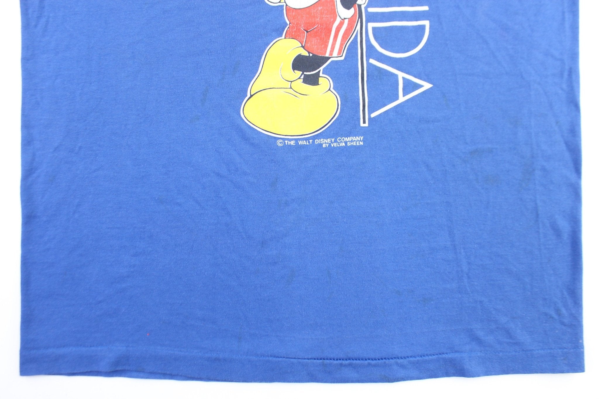 Vintage Mickey Mouse Florida Graphic T - Shirt - ThriftedThreads.com