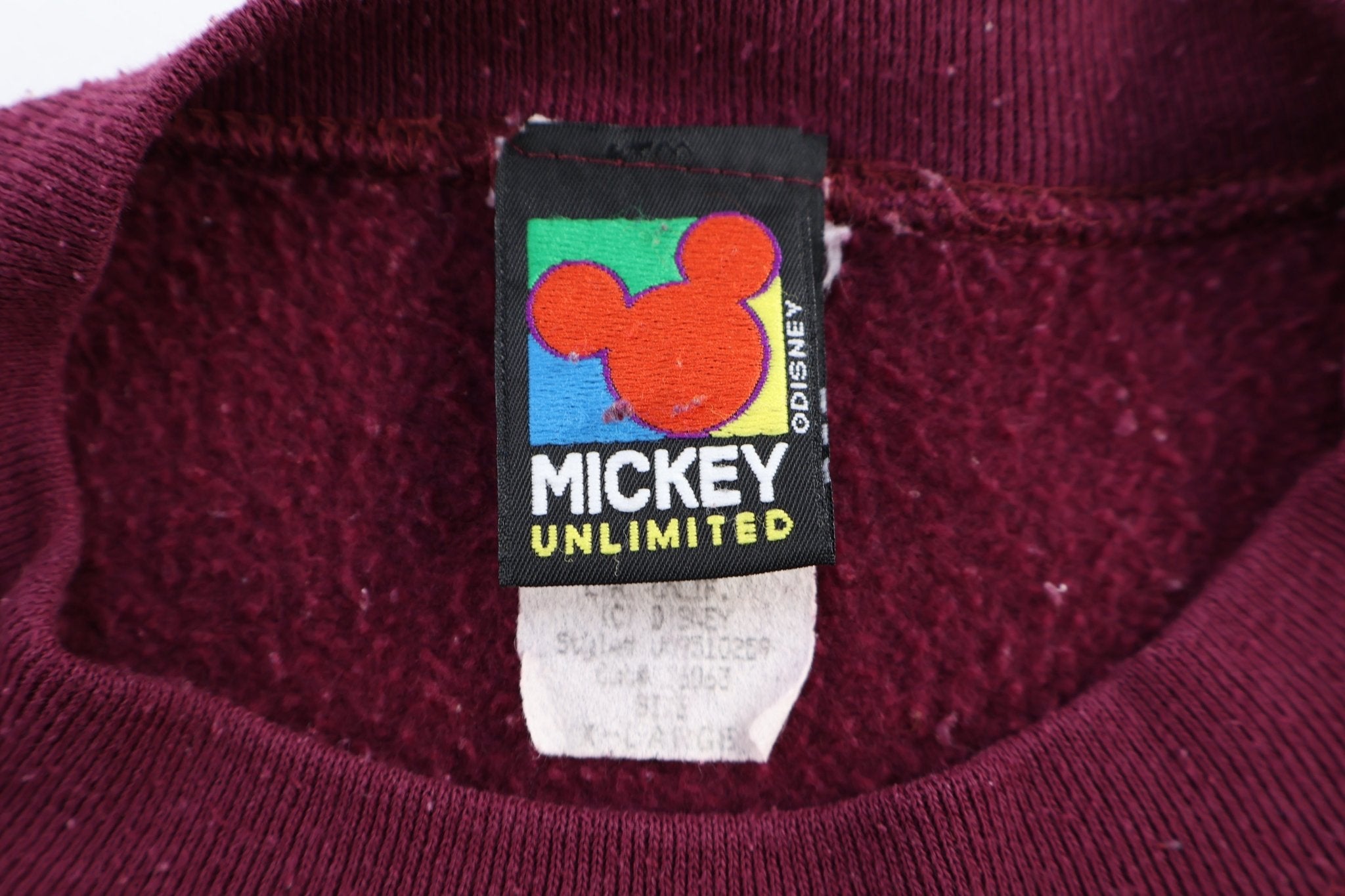Vintage Mickey Unlimited Mickey Basics Sweatshirt - Sweatshirt - Thrifted Threads