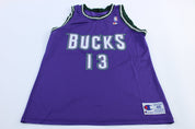 Vintage Milwaukee Bucks Glenn Robinson Champion Basketball Jersey - ThriftedThreads.com