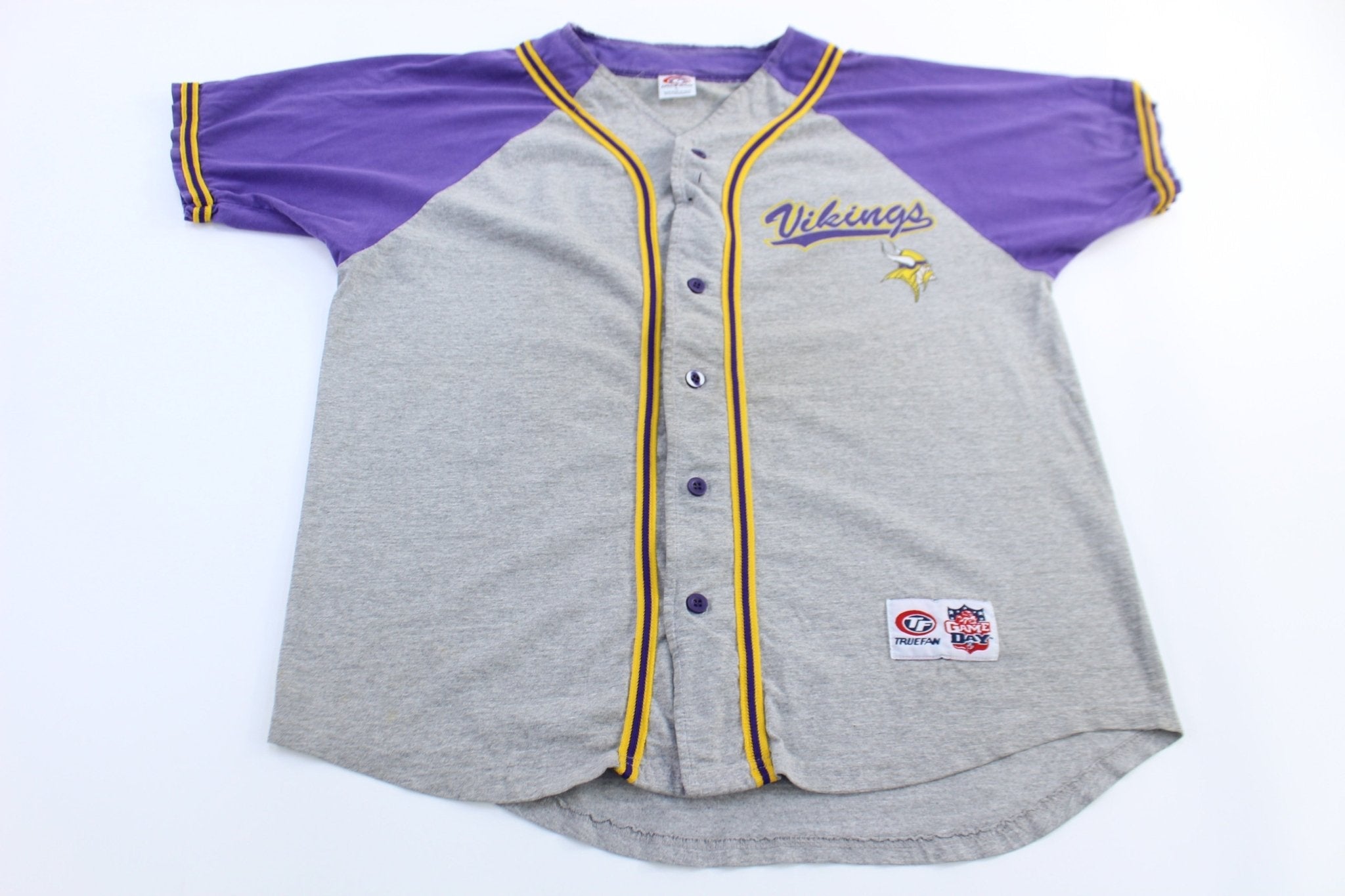 Vintage Minnesota Vikings Football Button Down - Button Ups/Downs - Thrifted Threads