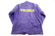 Vintage Minnesota Vikings Football Full Zip Jacket - Jacket - Thrifted Threads