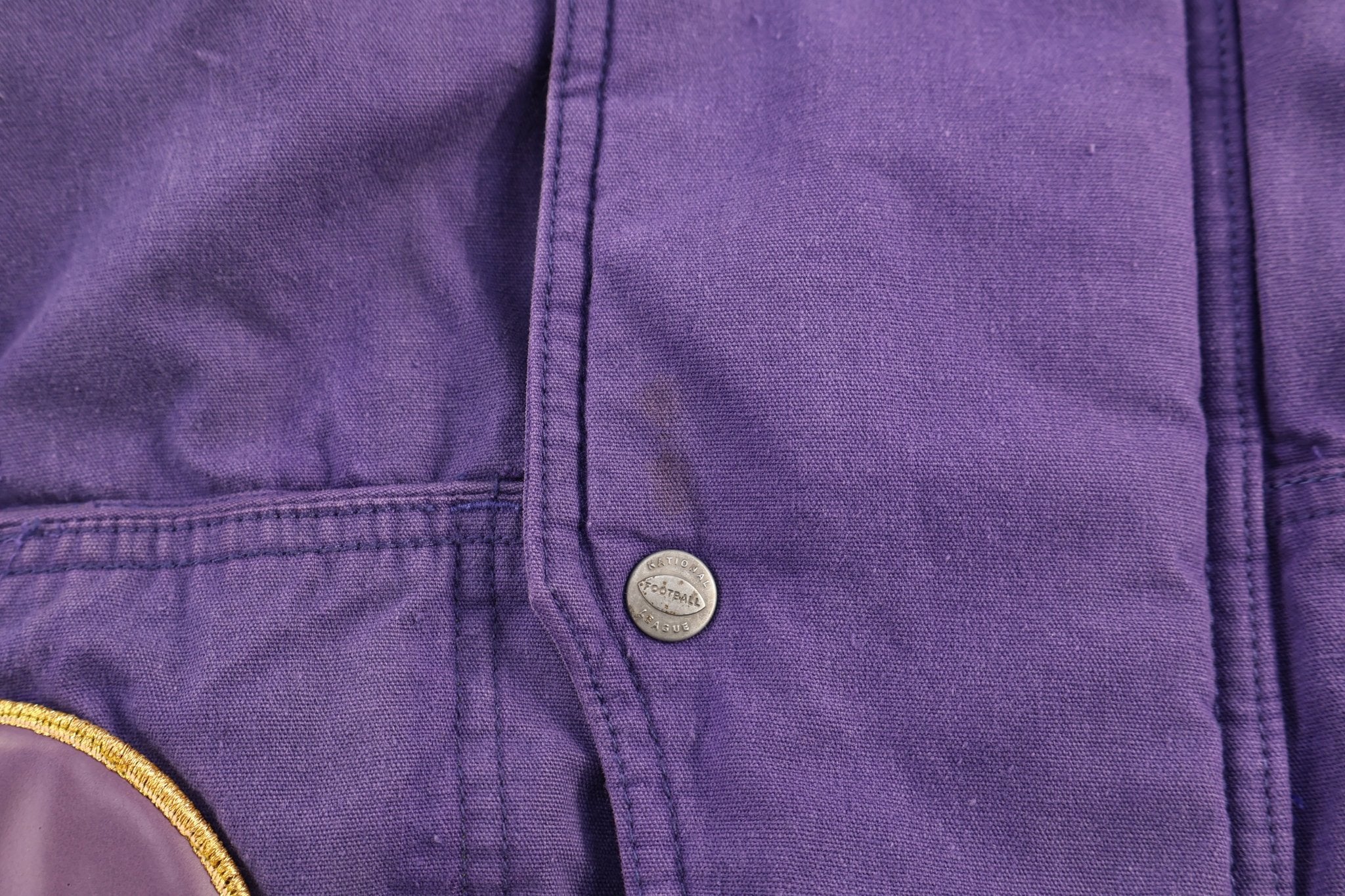Vintage Minnesota Vikings Football Full Zip Jacket - Jacket - Thrifted Threads