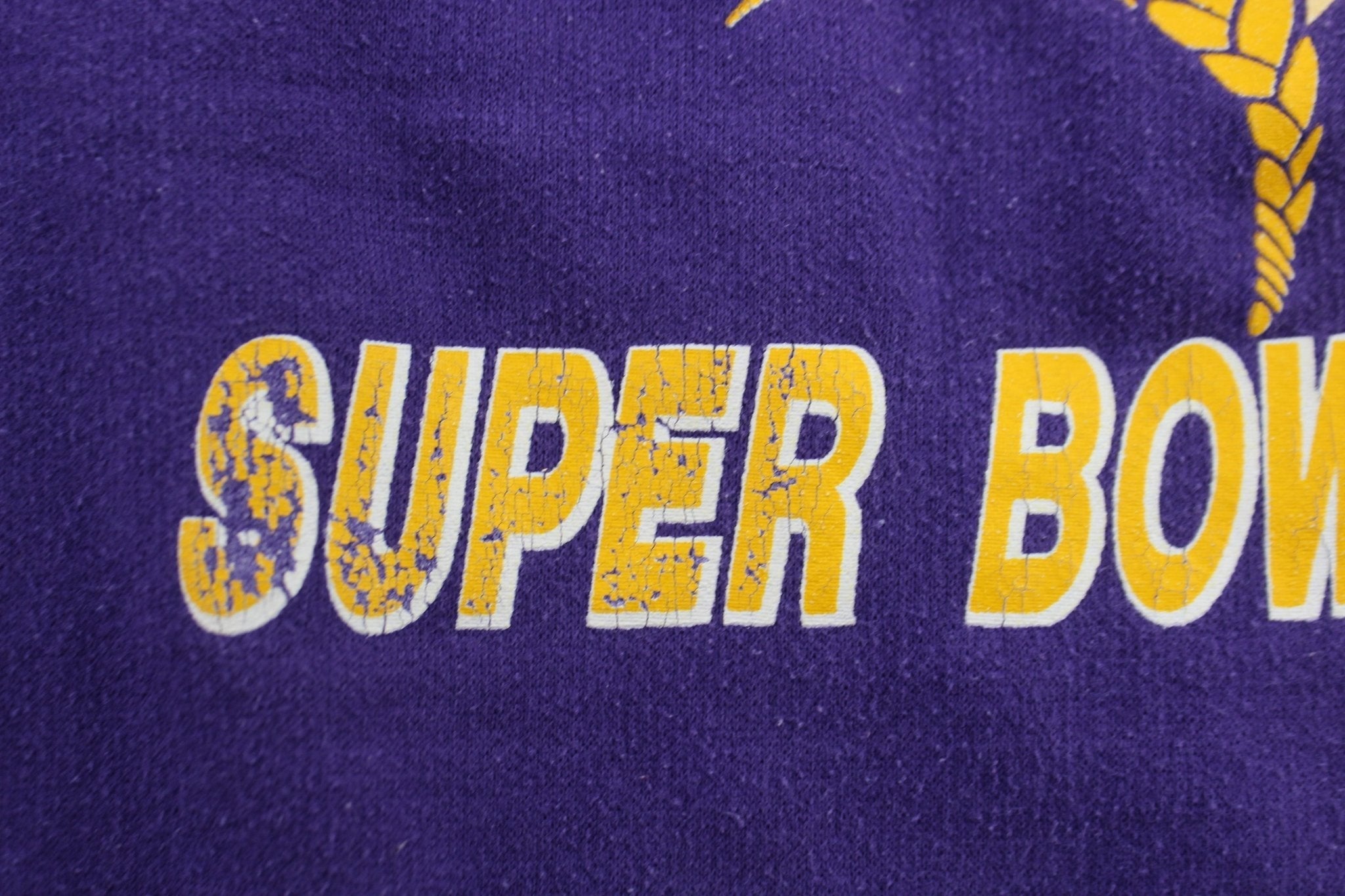 Vintage Minnesota Vikings Football Super Bowl Bound Sweatshirt - Sweatshirts - Thrifted Threads