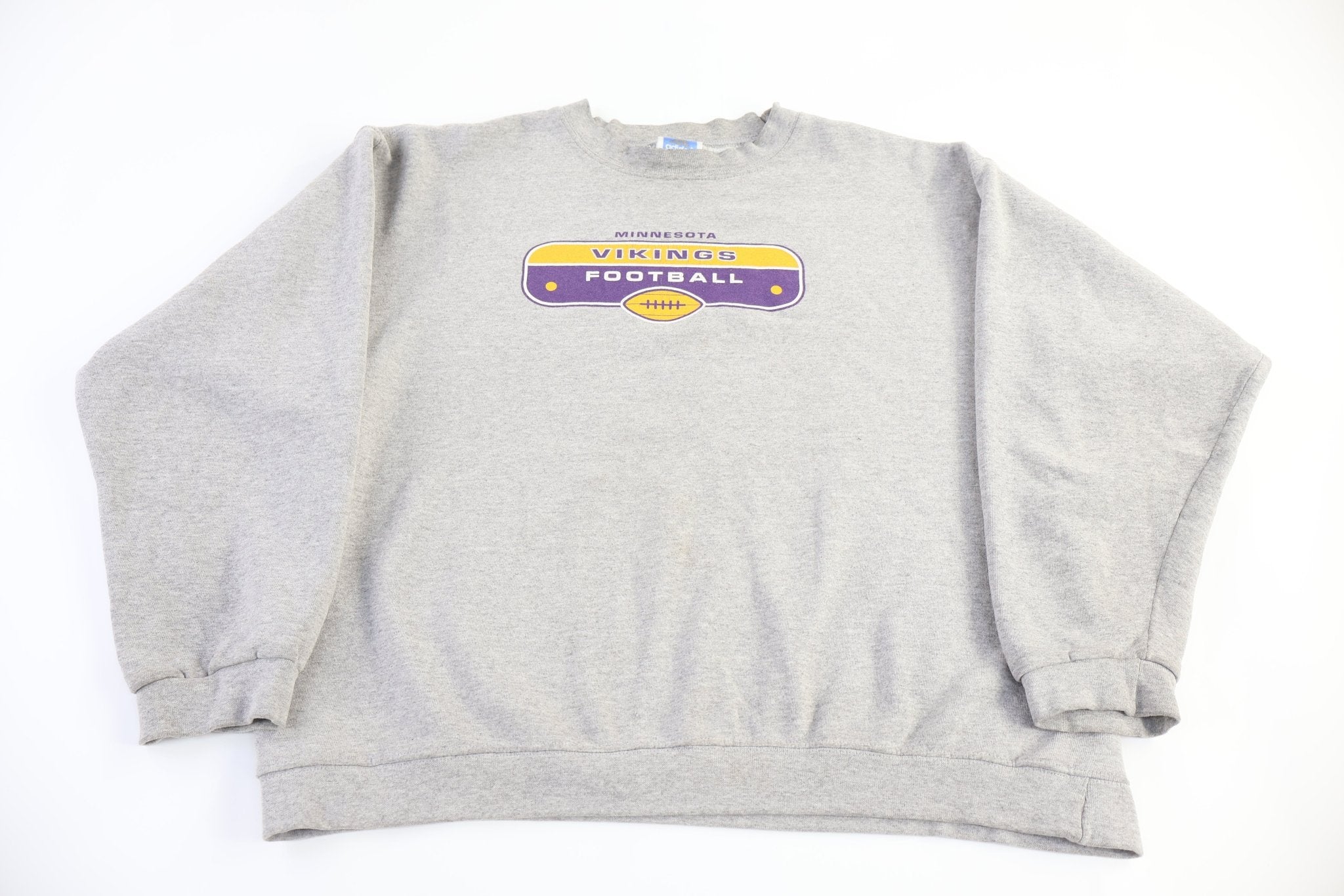Vintage Minnesota Vikings Football Sweatshirt - Sweatshirt - Thrifted Threads