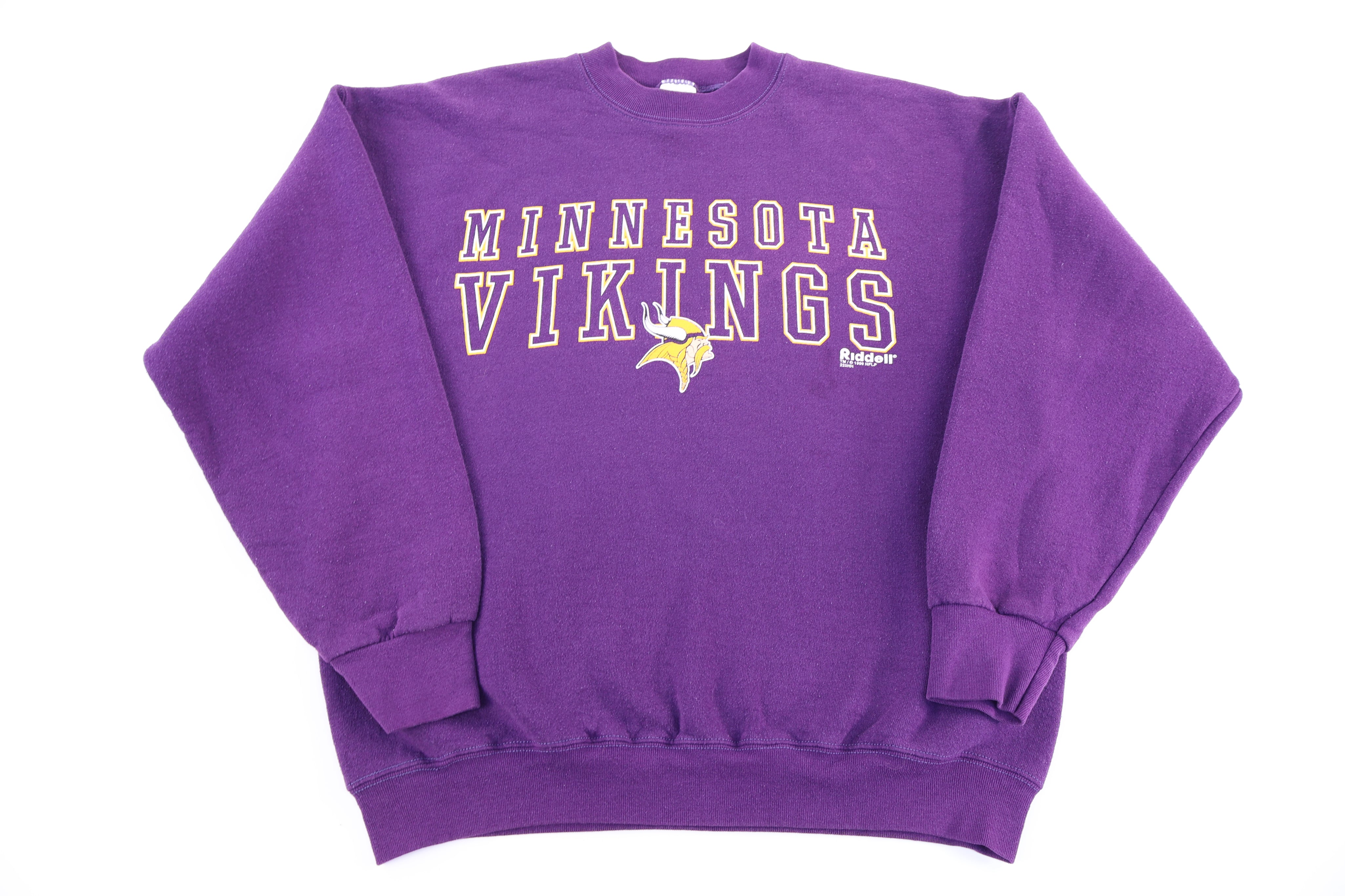 Vintage Minnesota Vikings Football Sweatshirt - Sweatshirt - Thrifted Threads