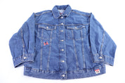 Vintage Minnie Mouse Embroidered Denim Jacket - Jacket - Thrifted Threads