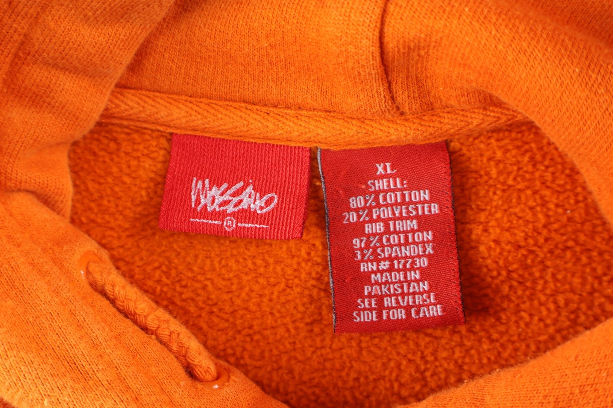 Vintage Mossimo Orange Pullover Hoodie - Sweatshirt - Thrifted Threads