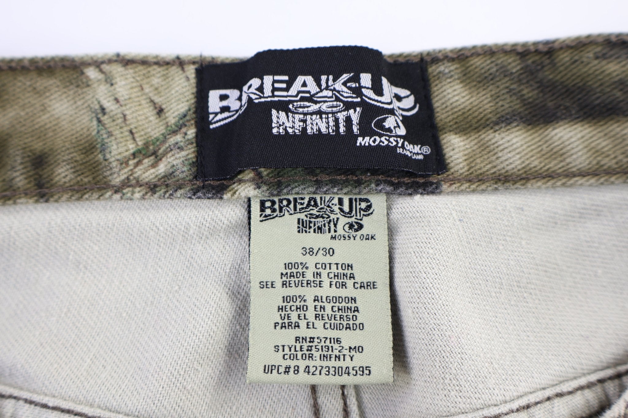 Vintage Mossy Oak Denim Camo Jeans - Pants - Thrifted Threads