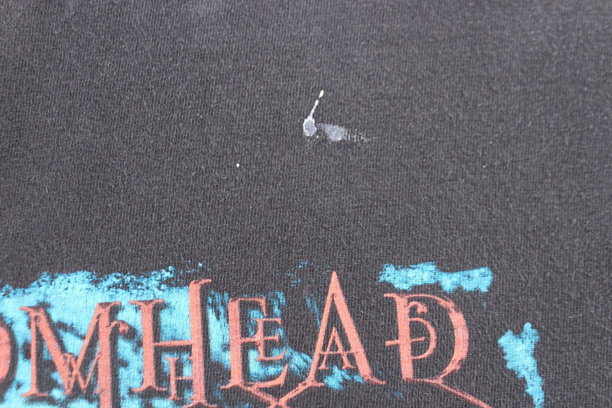 Vintage Mushroom Head Band LS T-shirt - Shirts & Tops - Thrifted Threads