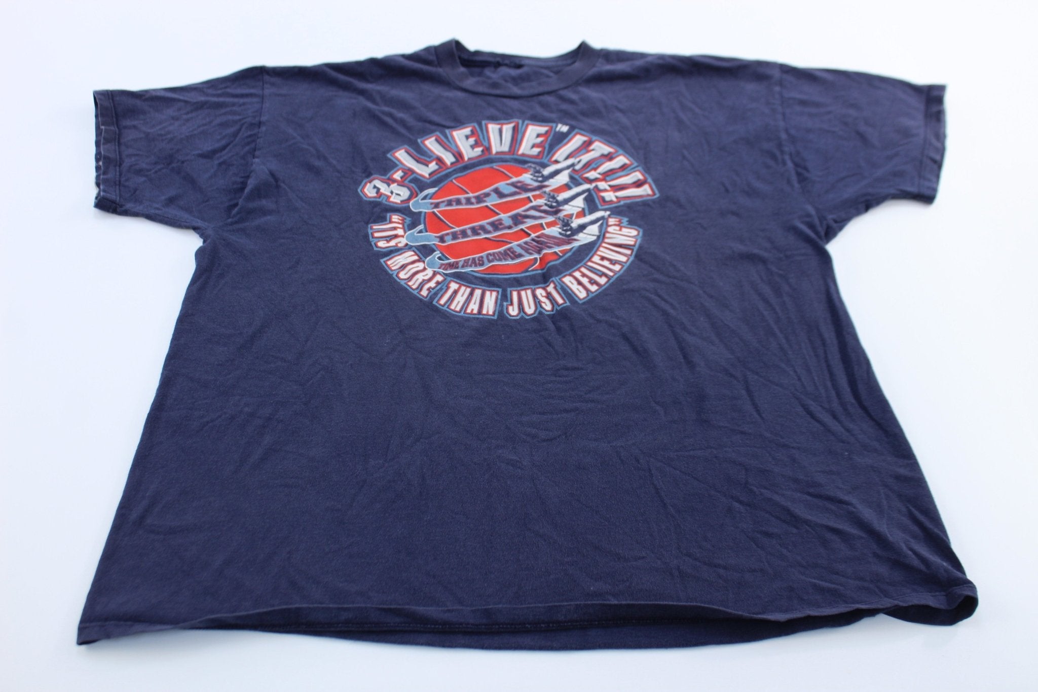 Vintage NASA Triple Threat Graphic T-Shirt - ThriftedThreads.com