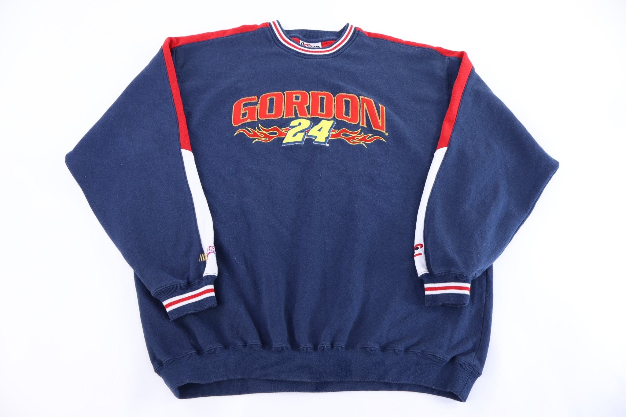 Vintage Nascar Jeff Gordon Embroidered Sweatshirt - Sweatshirt - Thrifted Threads