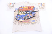 Vintage NASCAR Ron Hornaday Jr. All Over Graphic T-shirt - Shirts & Tops - Thrifted Threads