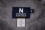 Vintage Nautica Grey Denim Trucker Jacket - Jacket - Thrifted Threads