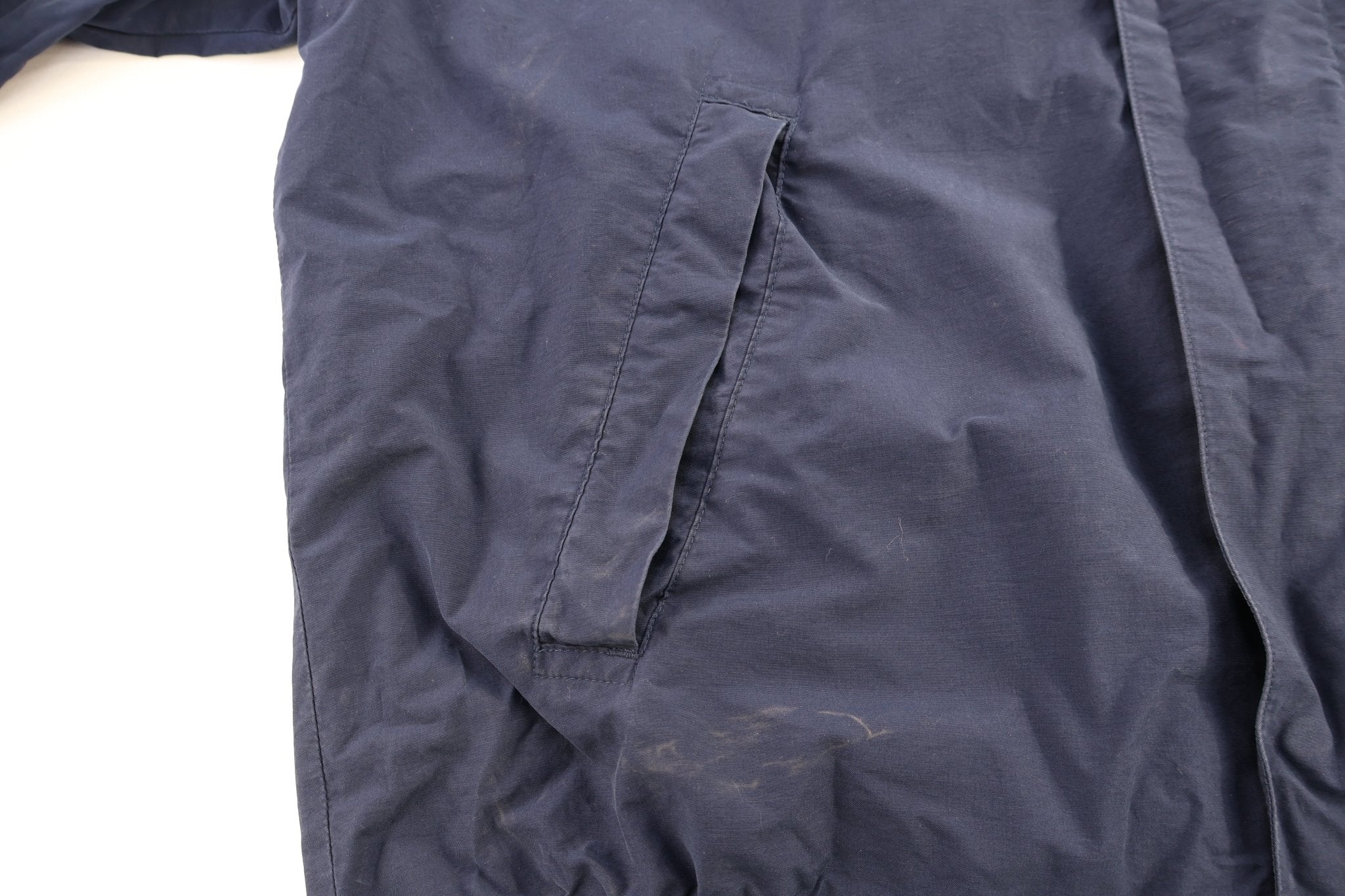 Vintage Nautica Navy Blue Full Zip Jacket - Jacket - Thrifted Threads