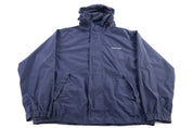 Vintage Nautica Navy Blue Full Zip Jacket - Jacket - Thrifted Threads