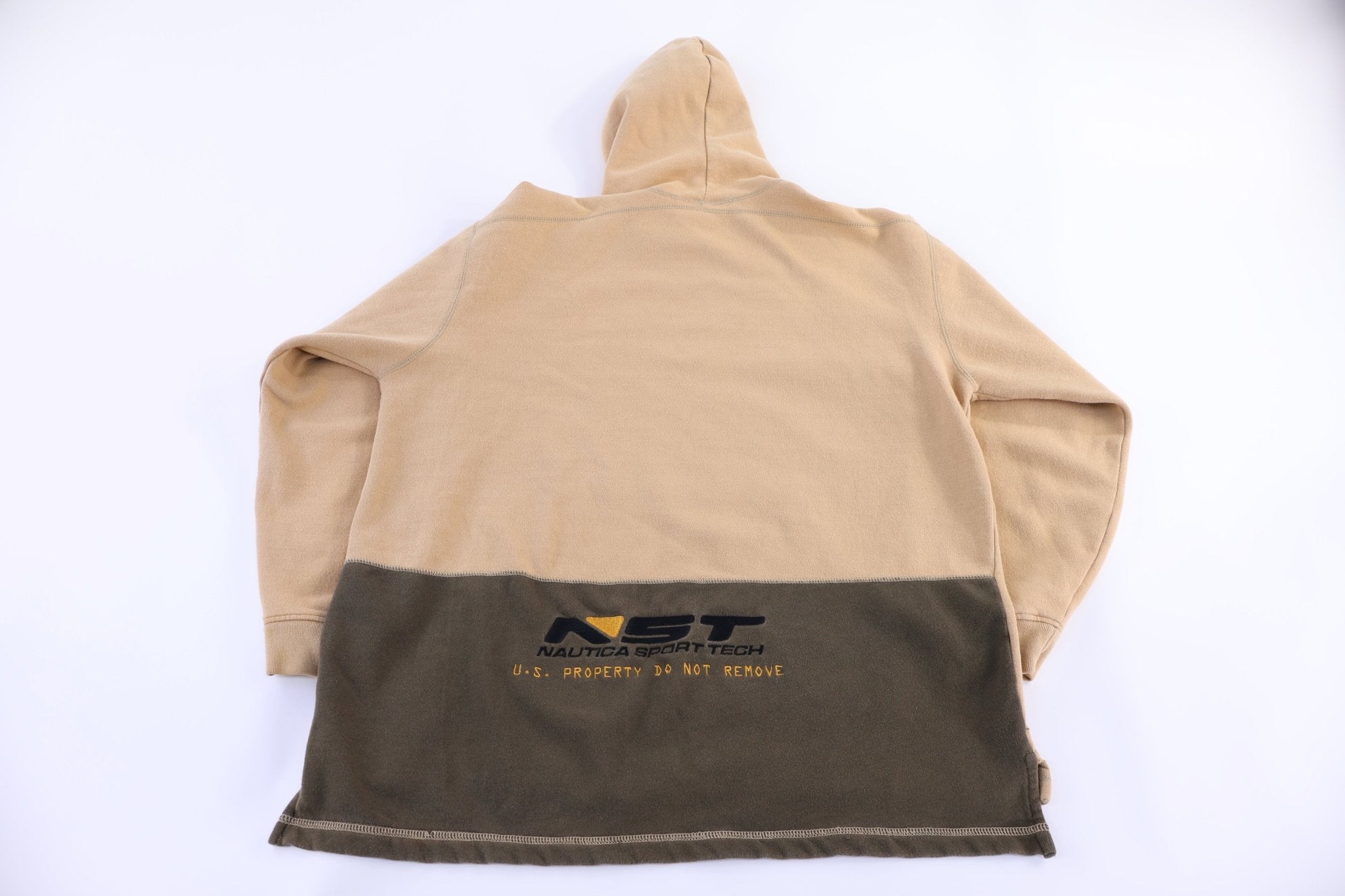 Vintage Nautica Sport Tech Pullover Hoodie - Sweatshirt - Thrifted Threads