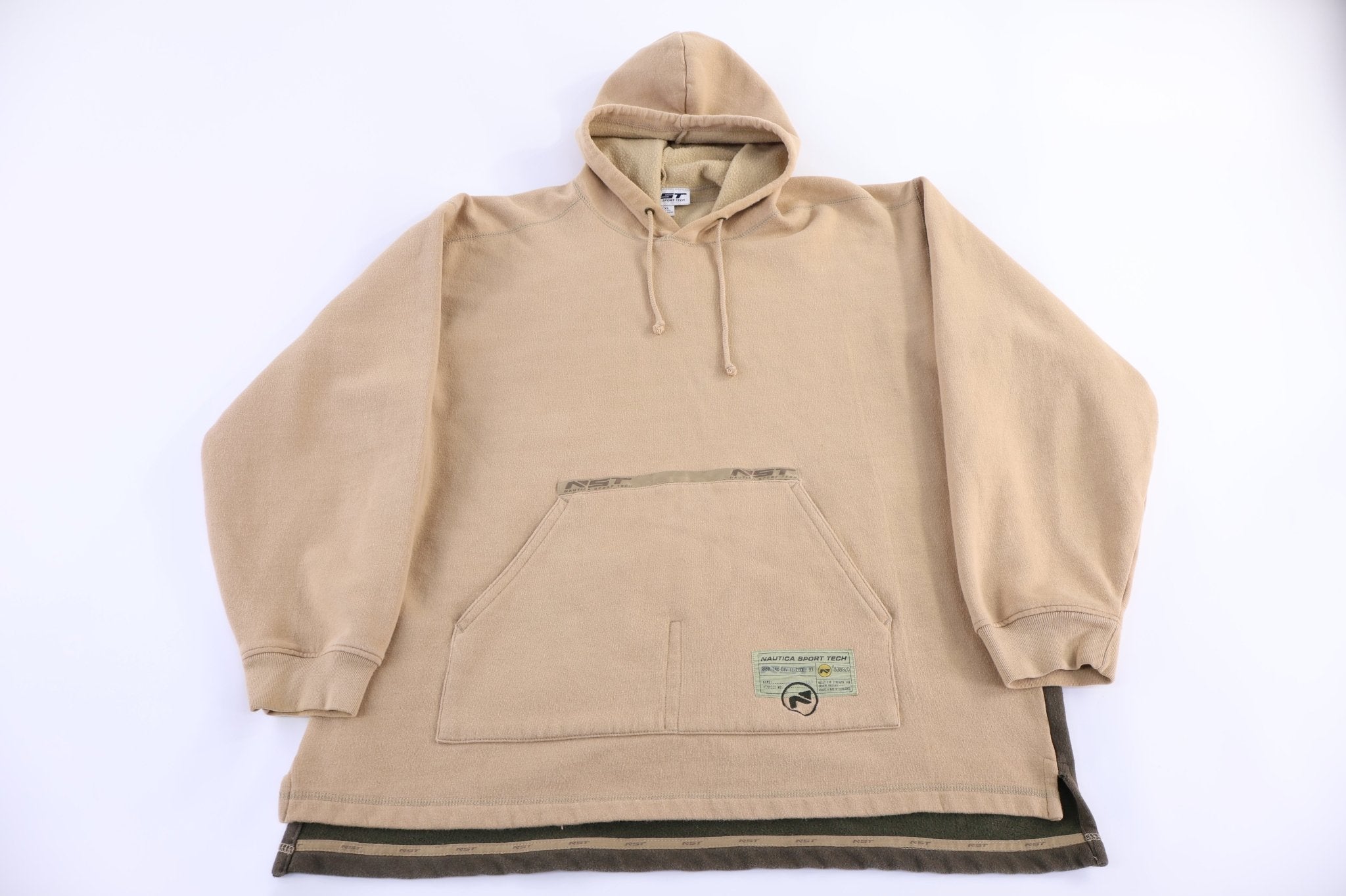 Vintage Nautica Sport Tech Pullover Hoodie - Sweatshirt - Thrifted Threads