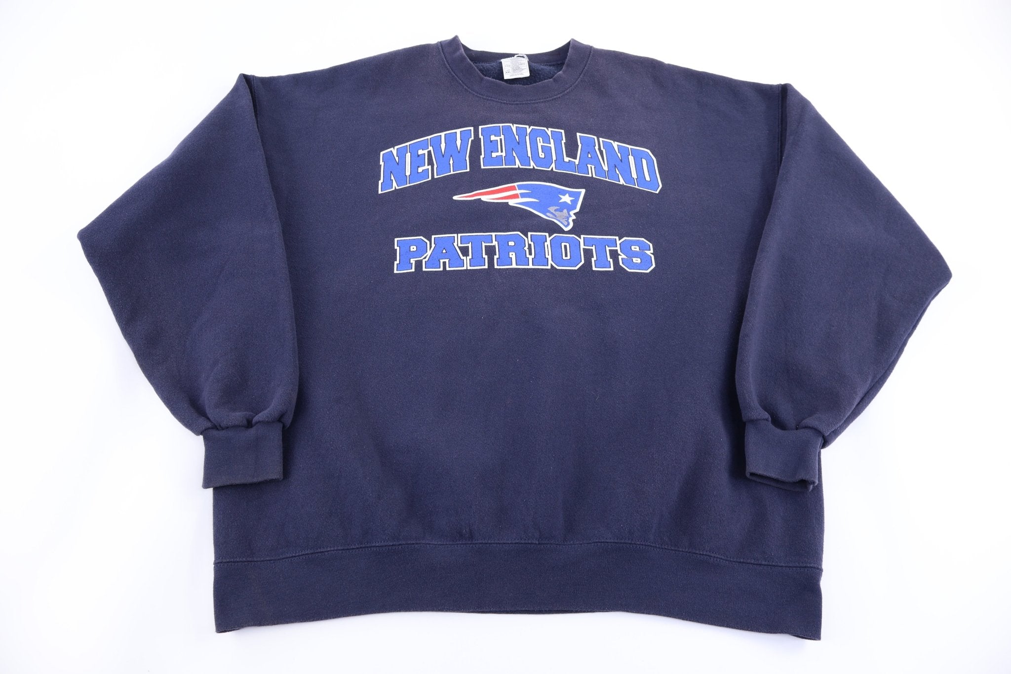 Vintage New England Patriots Football Sweatshirt - Sweatshirt - Thrifted Threads