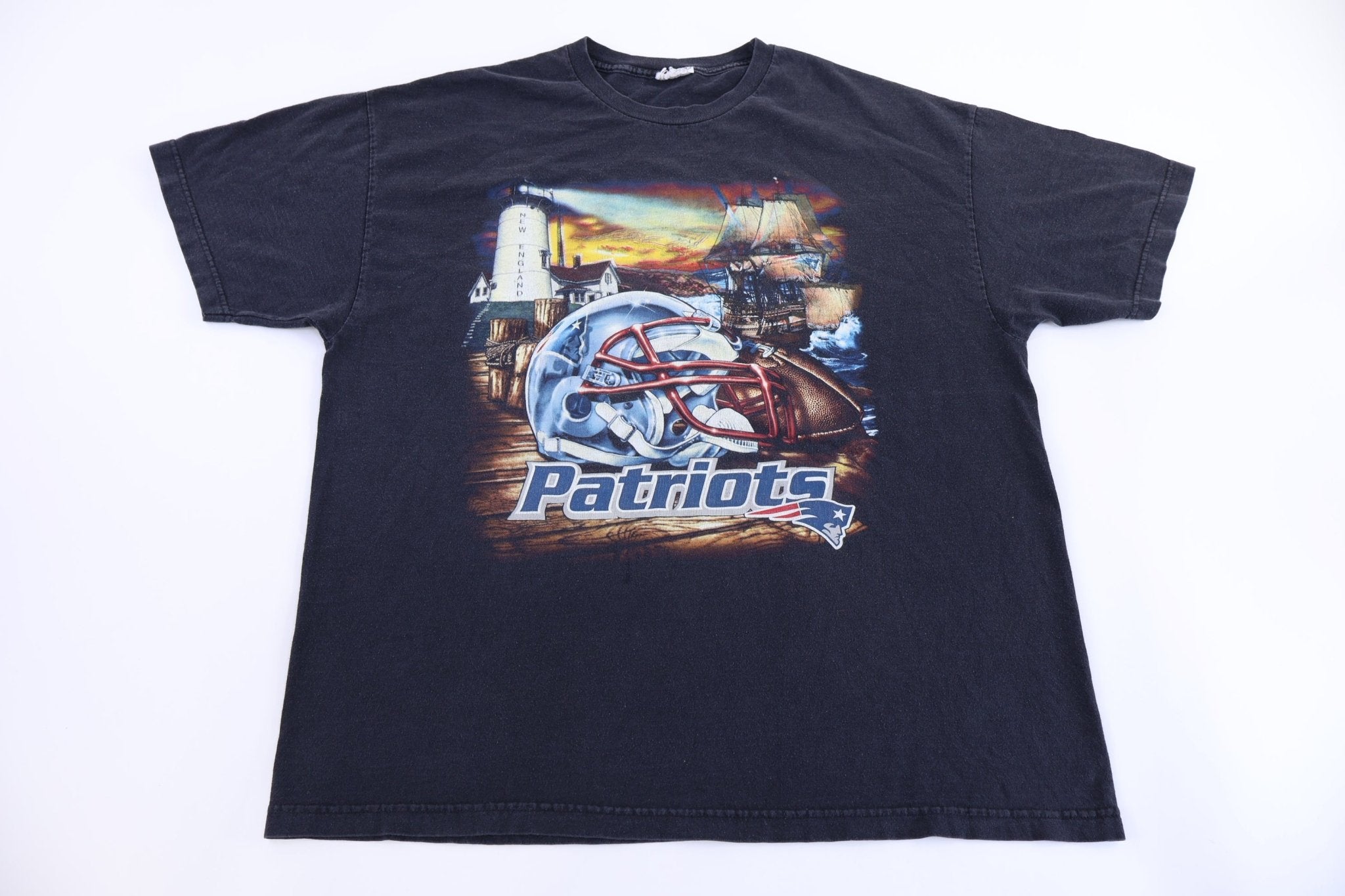 Vintage New England Patriots Football T-shirt - Shirts & Tops - Thrifted Threads