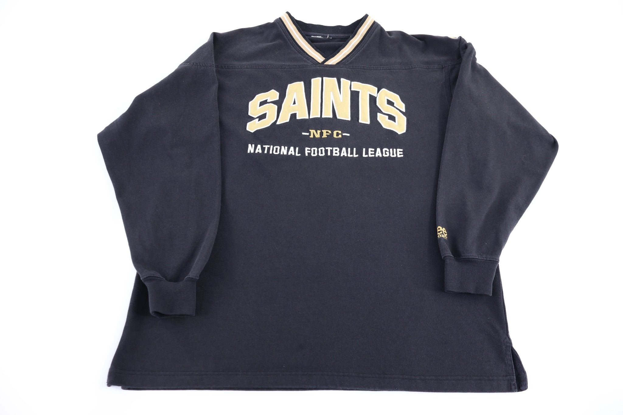 Vintage New Orleans Saints Embroidered Pullover - Sweater - Thrifted Threads