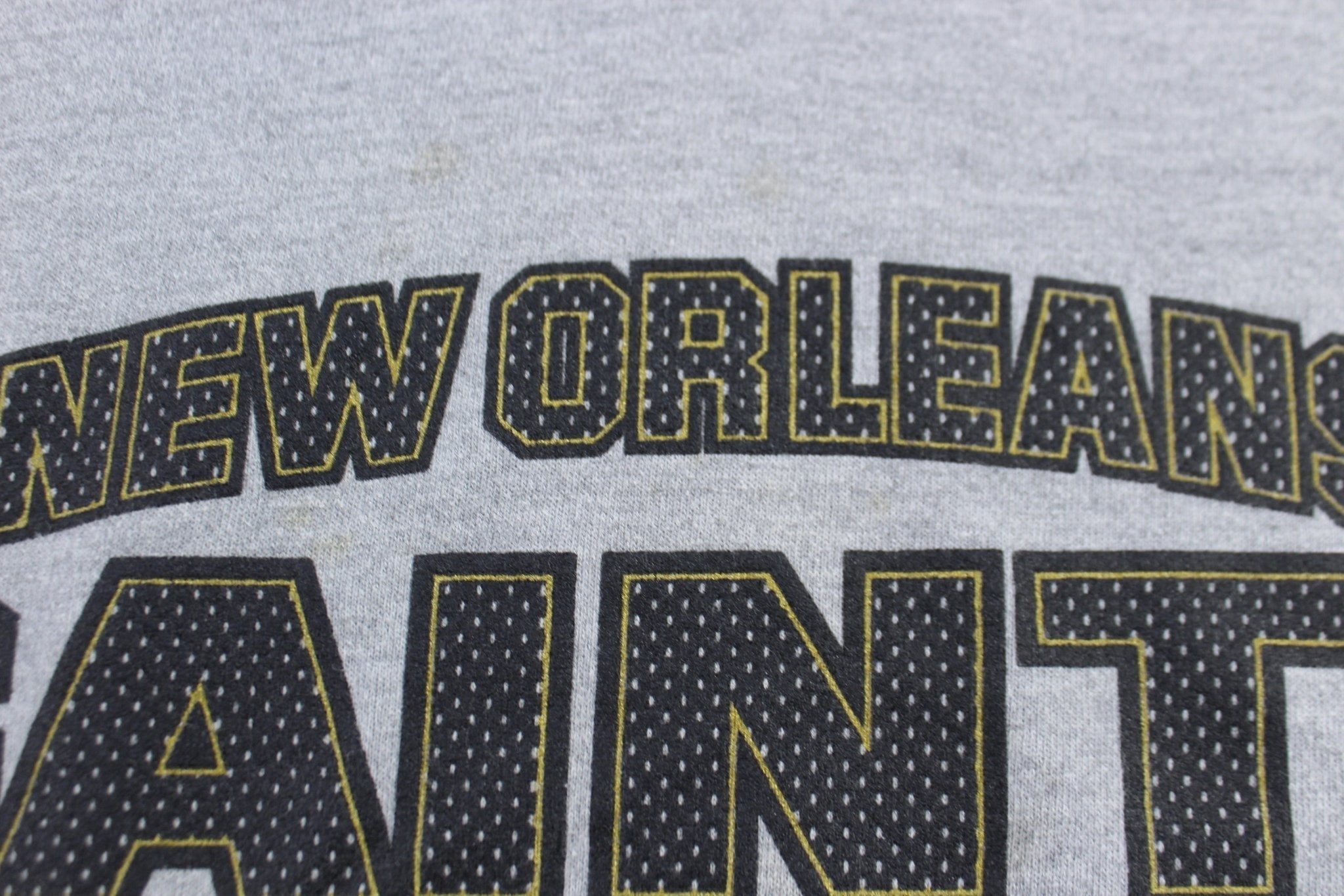 Vintage New Orleans Saints Football Pullover Hoodie - Jackets - Thrifted Threads