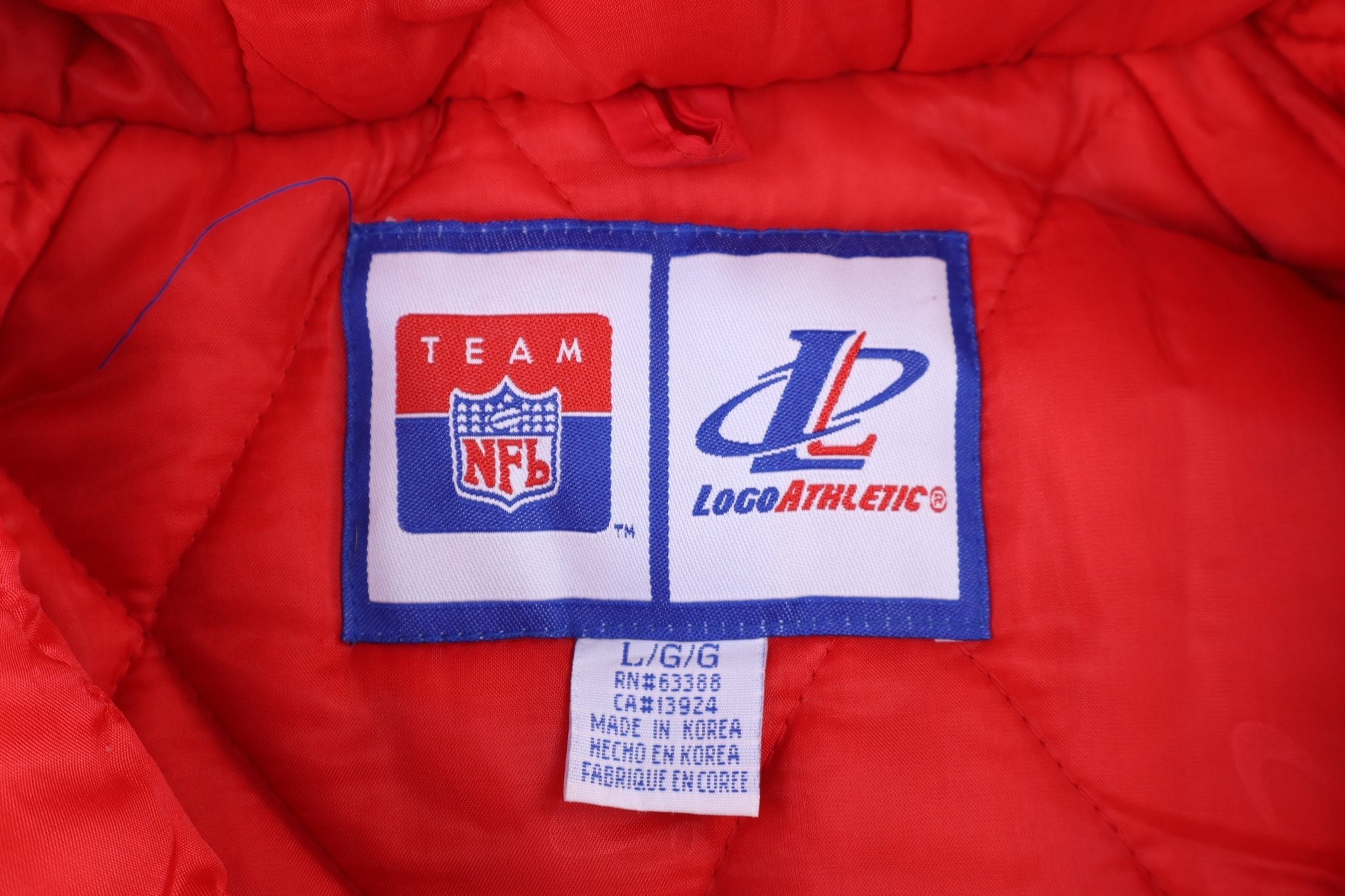 Vintage New York Giants Football Full Zip Jacket - Jacket - Thrifted Threads