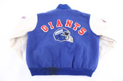 Vintage New York Giants Football Jacket - Jacket - Thrifted Threads