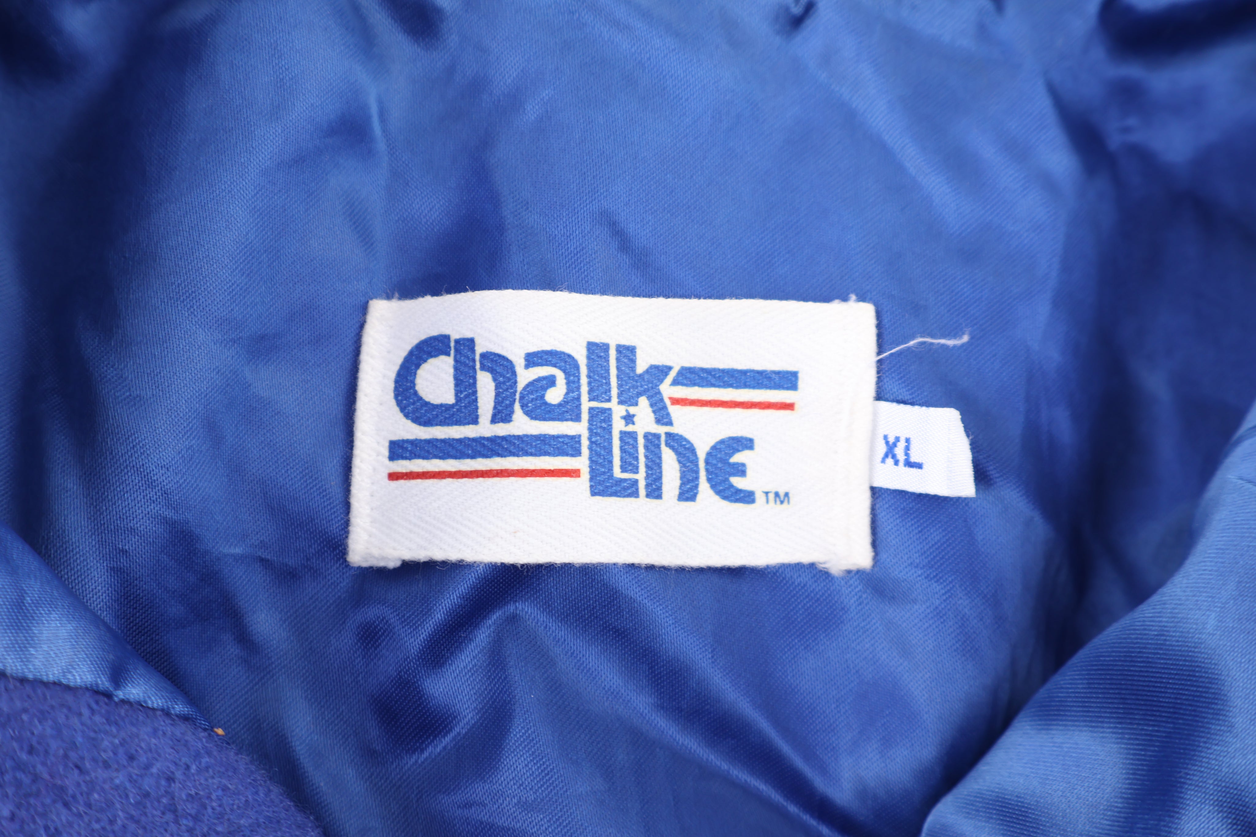 Vintage New York Giants Football Jacket - Jacket - Thrifted Threads
