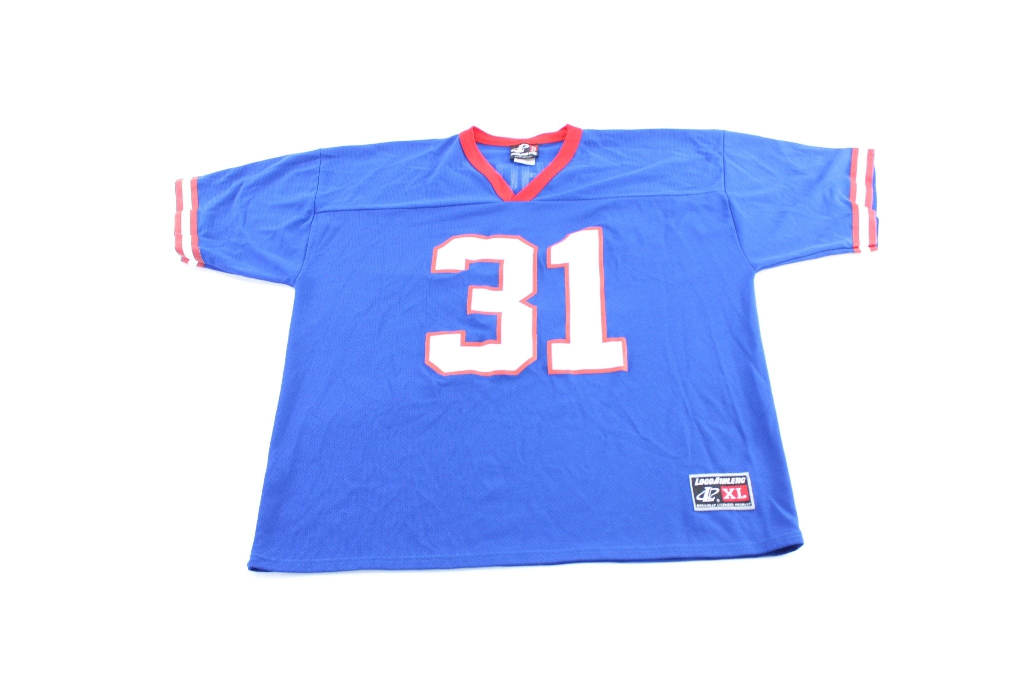 Vintage New York Giants Jason Sehorn Football Jersey - ThriftedThreads.com