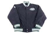 Vintage New York Jets Football Bomber Jacket - Jacket - Thrifted Threads