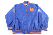 Vintage New York Mets World Series Champions Bomber Jacket - Jacket - Thrifted Threads