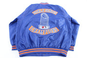Vintage New York Mets World Series Champions Bomber Jacket - Jacket - Thrifted Threads