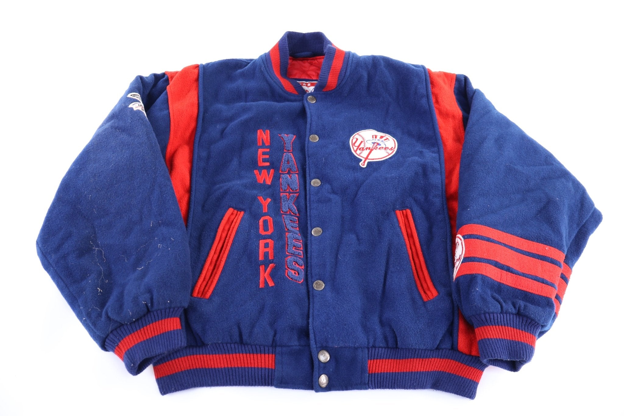 Vintage New York Yankees Baseball Bomber Jacket - jacket - Thrifted Threads