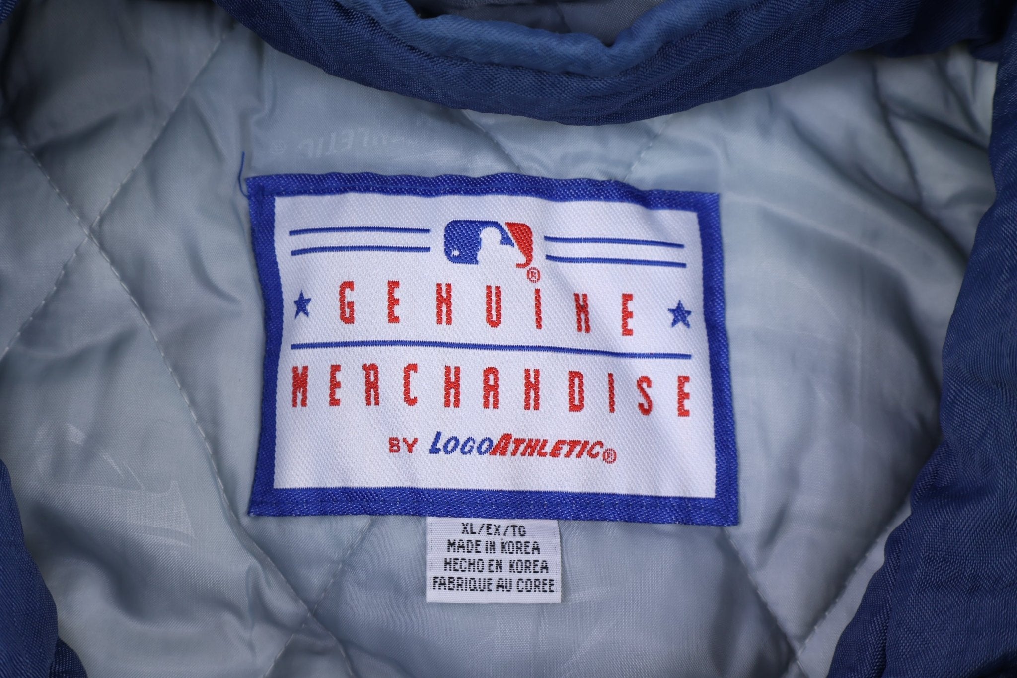 Vintage New York Yankees Full Zip Puffer Jacket - Jacket - Thrifted Threads