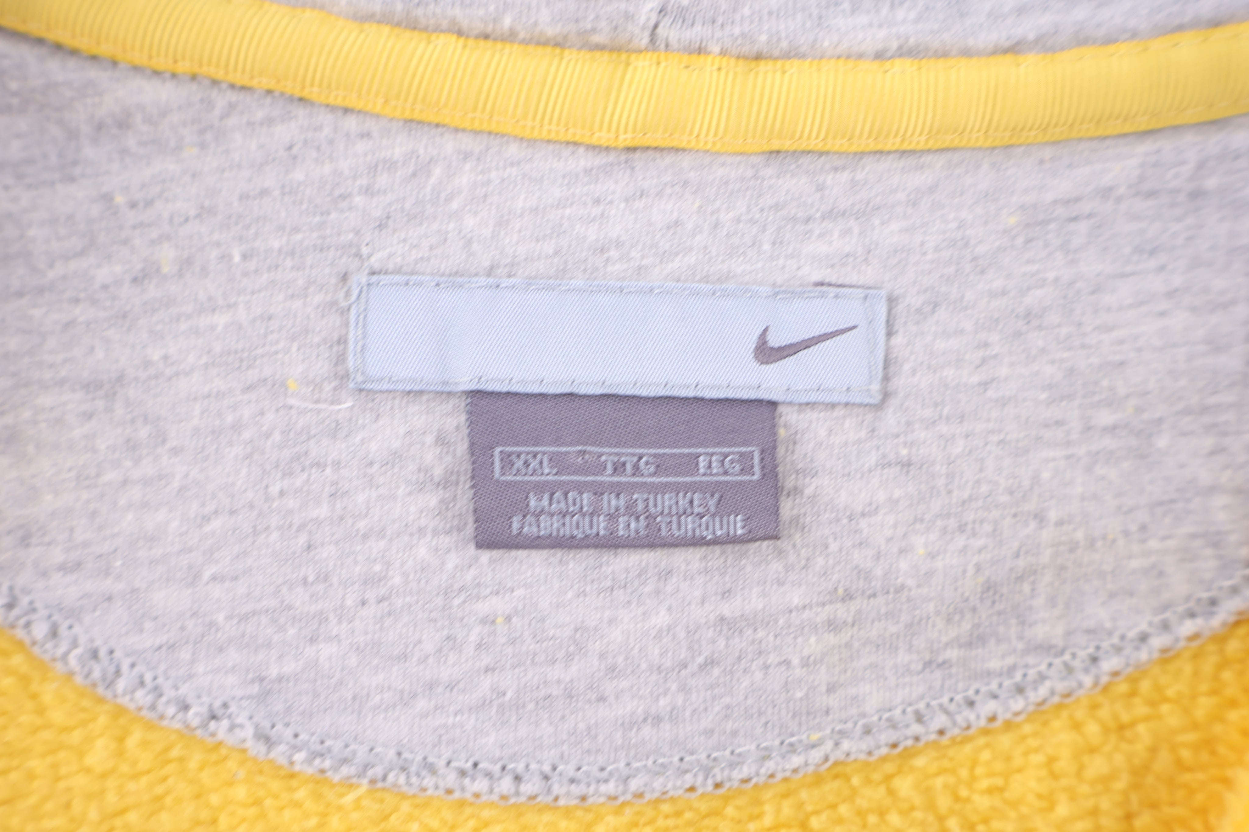 Vintage Nike Air Yellow Full Zip Jacket - Jacket - Thrifted Threads