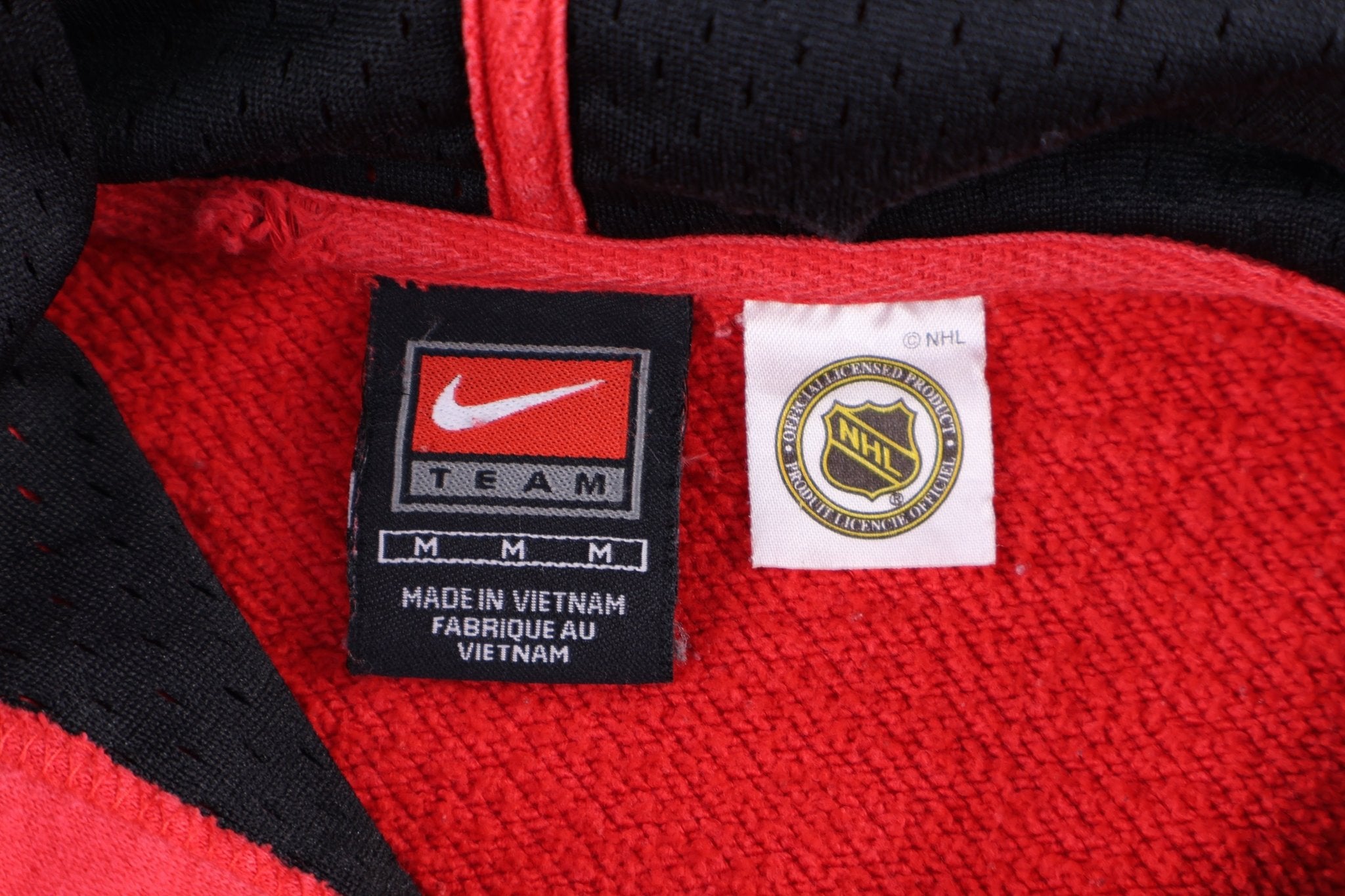 Vintage Nike Detroit Red Wings Pullover Hoodie - Sweatshirt - Thrifted Threads