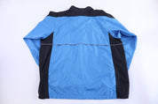Vintage Nike Embroidered Logo Black & Blue Full Zip Jacket - Jacket - Thrifted Threads
