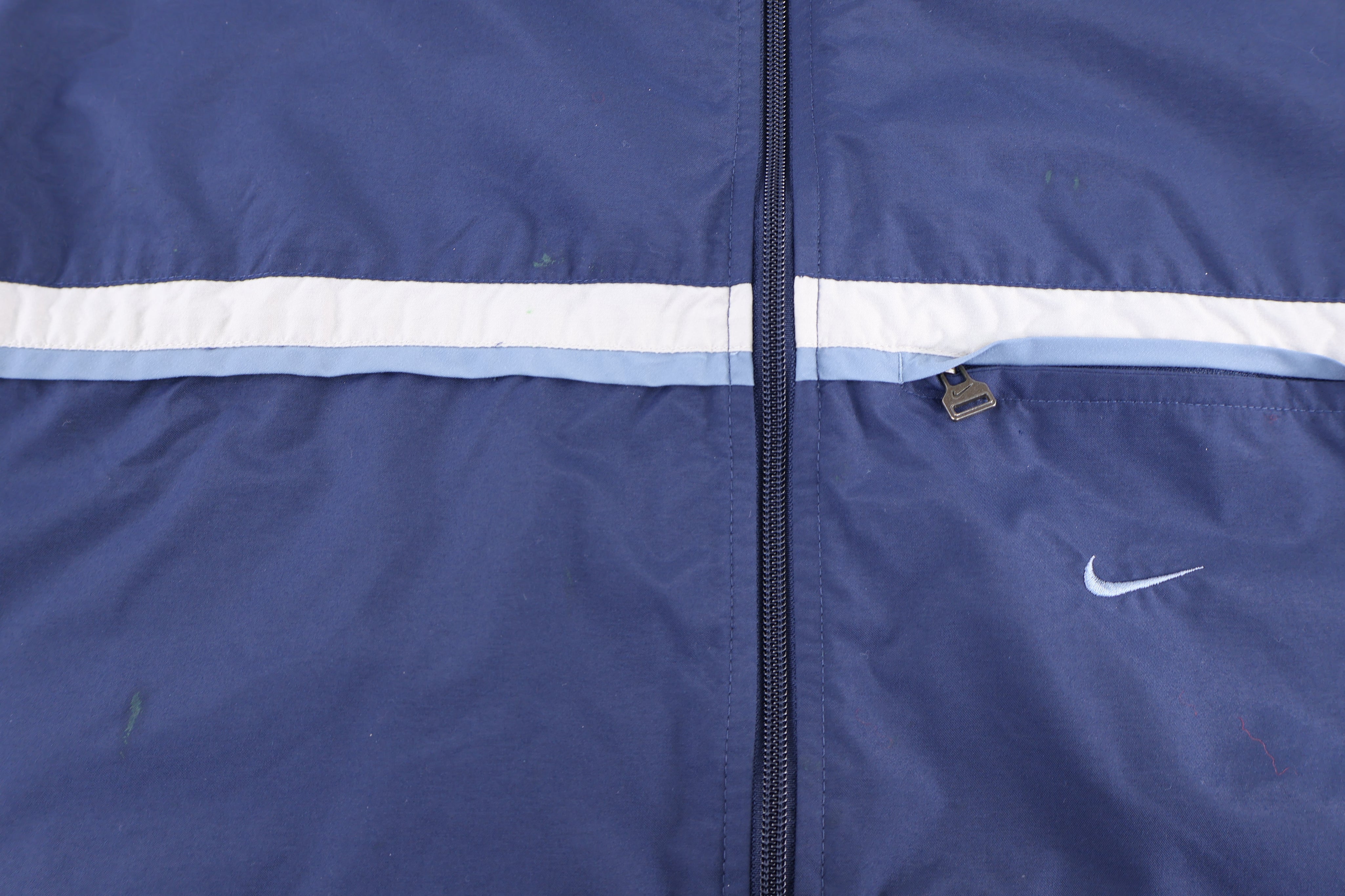 Vintage Nike Embroidered Logo Full Zip Jacket - Jacket - Thrifted Threads