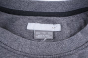 Vintage Nike Embroidered Logo Grey Blank Sweatshirt - Sweatshirt - Thrifted Threads