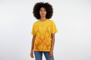 Vintage Nike Flames Graphic T-shirt - Shirts & Topss - Thrifted Threads
