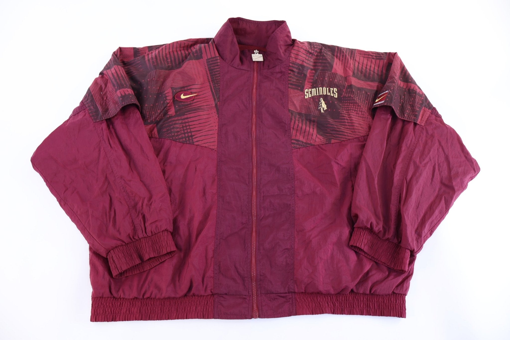 Vintage Nike Florida Seminoles Full Zip Jacket - Jacket - Thrifted Threads