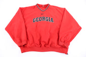 Vintage Nike Georgia Tech University Pullover Windbreaker - Jacket - Thrifted Threads