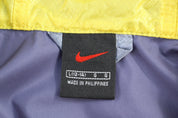 Vintage Nike Grey, Purple Full Zip Windbreaker - Jacket - Thrifted Threads