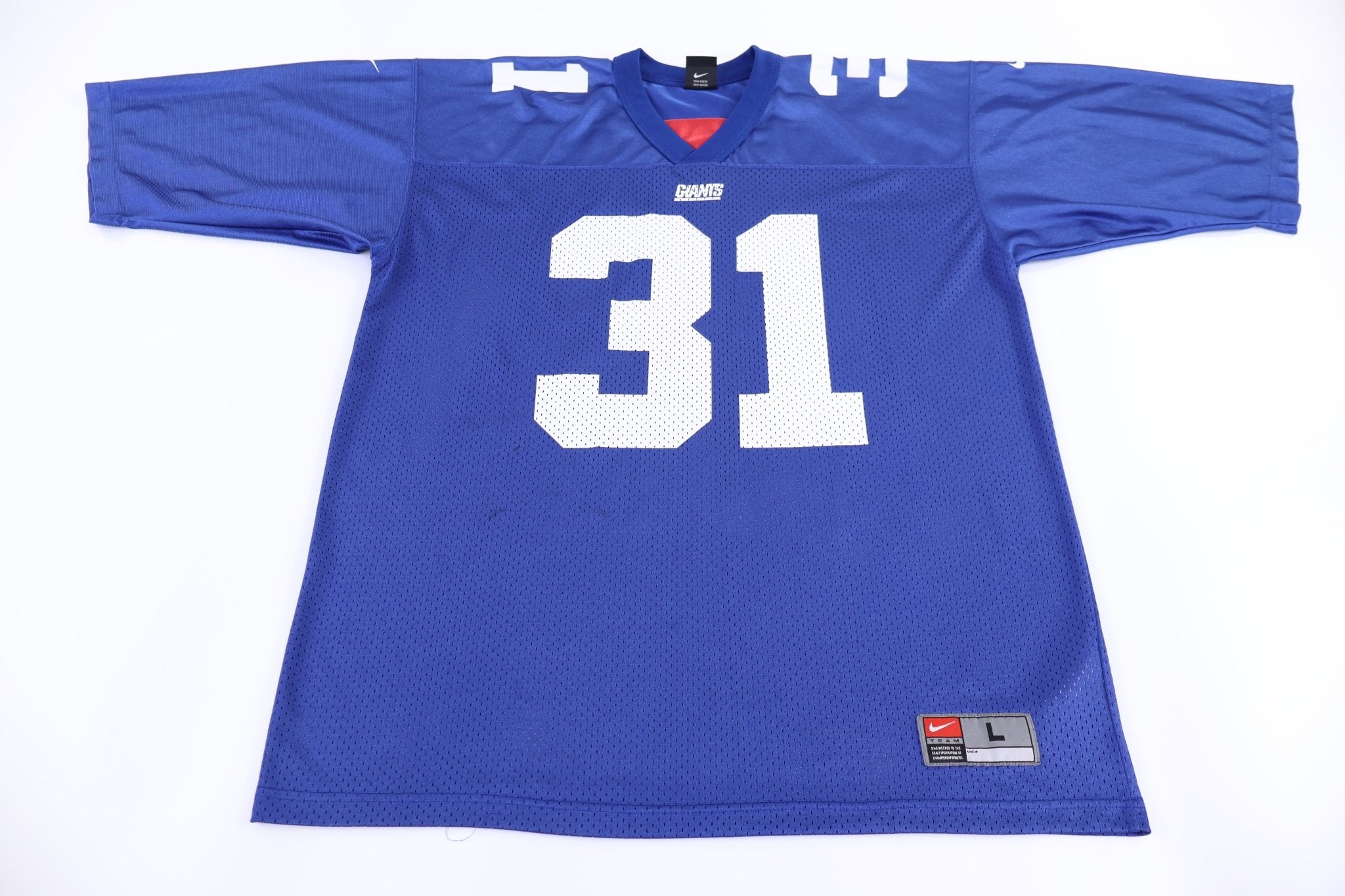 Vintage Nike Jason Sehorn New York Giants Football Jersey - Jerseys/Tanks - Thrifted Threads