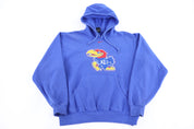 Vintage Nike Kansas University Pullover Hoodie - Sweatshirt - Thrifted Threads