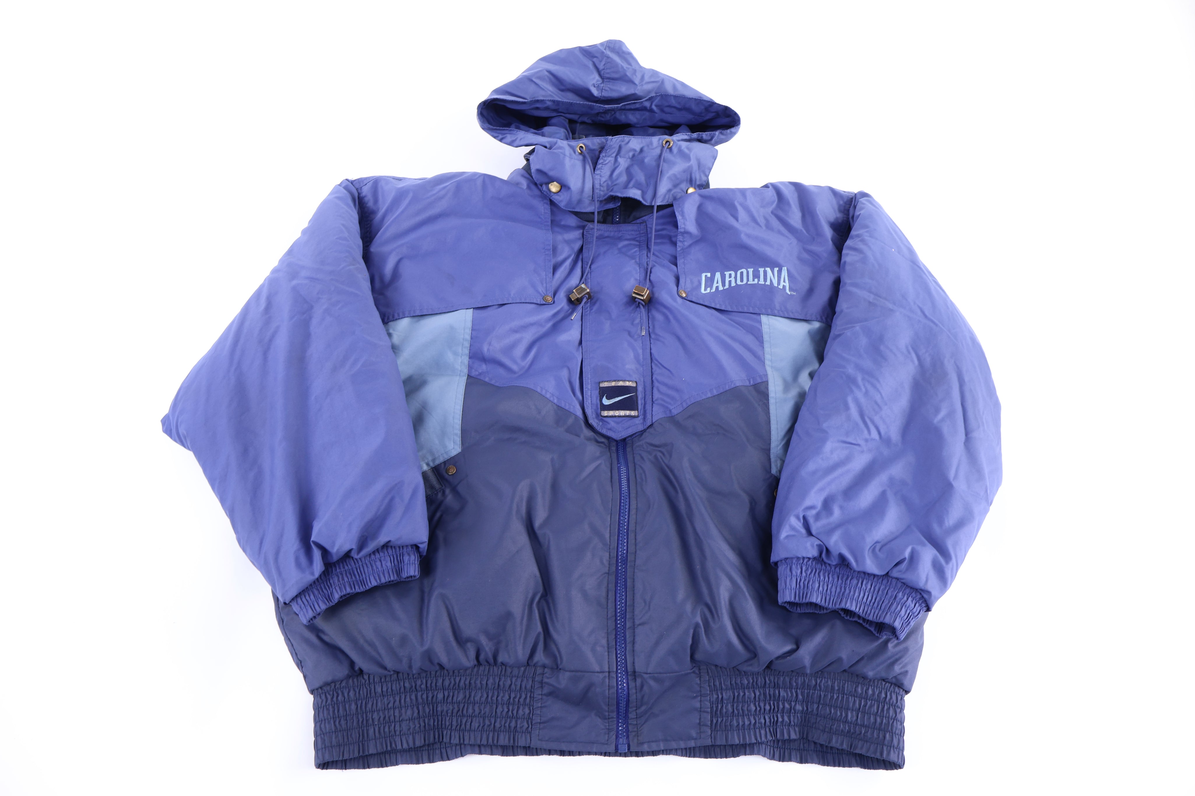 Vintage Nike North Carolina Tar Heels Full Zip Jacket - Jacket - Thrifted Threads
