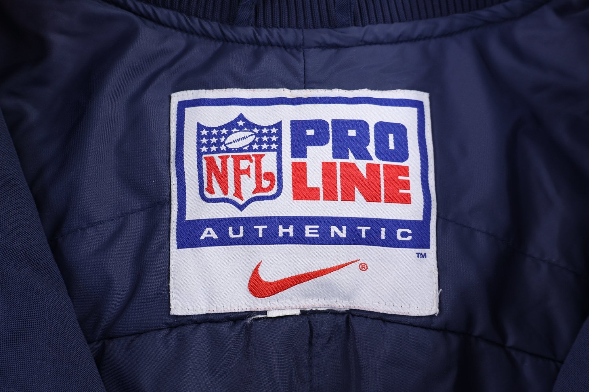 Vintage Nike Pro Player Denver Broncos Full Zip Jacket - Jacket - Thrifted Threads