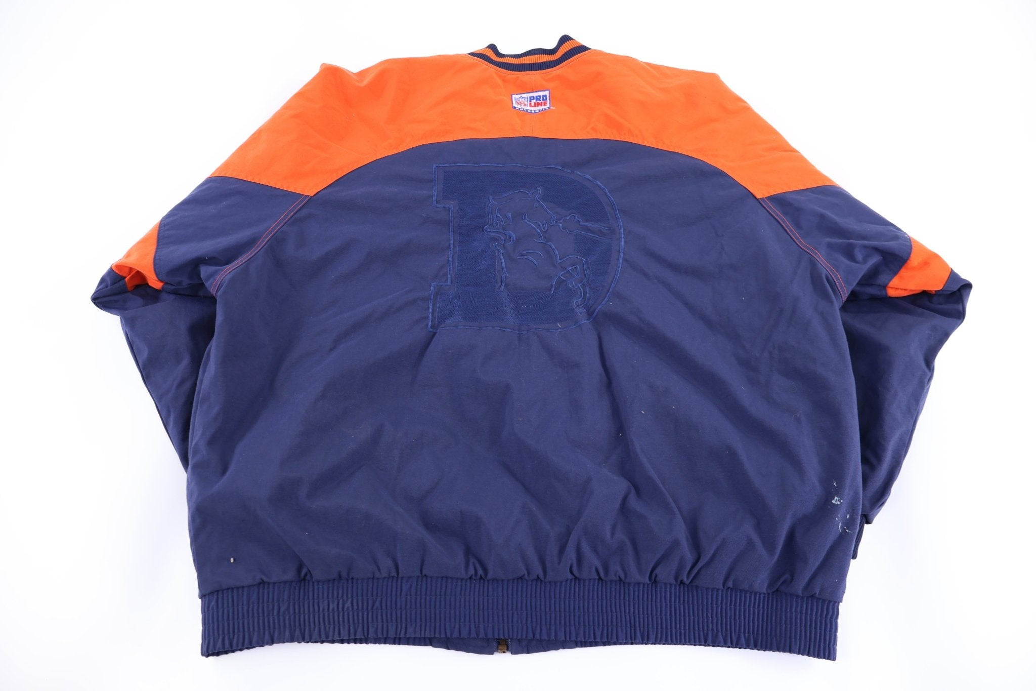 Vintage Nike Pro Player Denver Broncos Full Zip Jacket - Jacket - Thrifted Threads